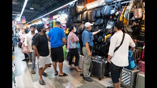 4K Walk inside quotMBK Centerquot large replica market in shopping mall Bangkok [upl. by Buffy]