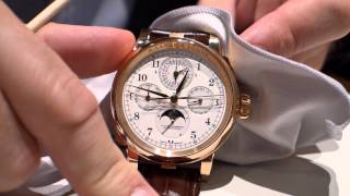 Lange Grand Complication chronograph and foudroyante explained by Anthony de Haas in German [upl. by Anniken210]