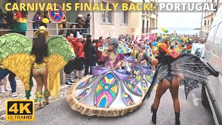 GRES Trepa no Coqueiro 💃  Carnaval Sesimbra 2023  Portugal 4K [upl. by Gebelein]