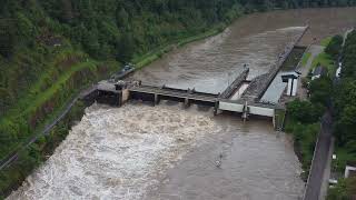 Hochwasser Saarland  Schleuse Mettlach 18052024 [upl. by Regine]