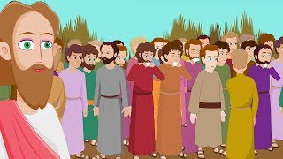 Jesus Feeds The Poor  Feeding the 5000  Bible Stories For Kids  Miracles of Jesus Christ [upl. by Kcirddot837]