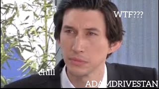 adam driver being annoyed by his coworkers for 3 minutes straight [upl. by Aiekahs]