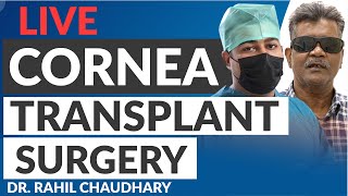 Cornea Transplant Surgery  Penetrating Keratoplasty  Full Thickness Corneal Transplant Procedure [upl. by Fidela]