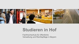 Studieren in Hof [upl. by Zolner]