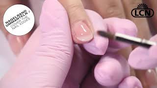 LCN BIO Glass Gel System  a step by step to beautiful nails with LCN [upl. by Wistrup]