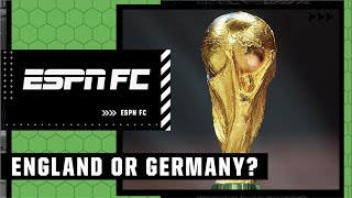 World Cup Odds Germany ahead of England ALL DAY LONG  ESPN FC [upl. by Eskill]