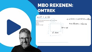 MBO rekenen  omtrek  rekenexpertonline [upl. by Loredo835]