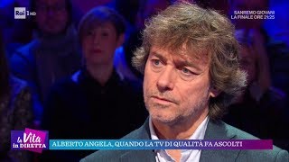 Alberto Angela una vita per la scienza  La vita in diretta 21122018 [upl. by Delcine]