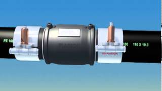 HDPE ElectroFusion Fittings Installation Instructions  Plasson USA [upl. by Annaiel]