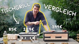 Ich Teste den perfekten Tisch Grill  3 Grills im Vergleich [upl. by Eneri575]