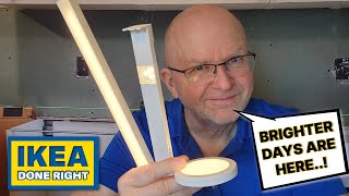 Why IKEA’s Mittled Cabinet Lights Are Worth It Review  Installation [upl. by Airpal]