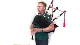 The Heights Of Dargai  Duncan MacRae bagpipes SL10 [upl. by Suillenroc]