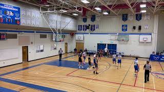 Semiahmoo JV Boys Basketball vs Earl Marriott Jan 252024 [upl. by Lunneta]