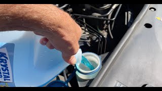 How to Add Windshield Washer Fluid to a Mercedes Benz [upl. by Veno567]