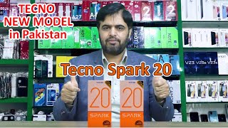 Tecno new Model  Tecno Spark 20 Price in Pakistan 2024 with full specs  Tecno Mobile [upl. by Opal840]