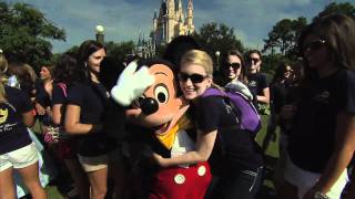 Miss America 2011 contestants visit Mickey Minnie Belle and Cinderella at the Magic Kingdom [upl. by Niltiac]