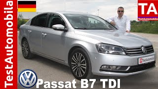 VW Passat B7 20 TDI  TEST  Balkanski san [upl. by Ahsinrac]