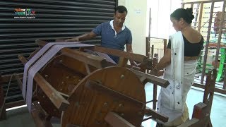 Drumming Making Handloom Easier [upl. by Fotinas]