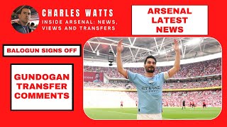 Arsenal latest news Gundogans transfer comments  Balogun  Community Shield  Marquinhos future [upl. by Aimek]