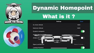 How to change Home Point Litchi app DJI Mini 2 shaunthedrone [upl. by Ahsinut]