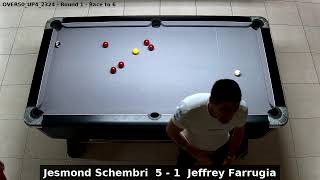 Jesmond Schembri vs Jeffrey Farrugia  OVER50UP42324  Round 1 [upl. by Cohn420]