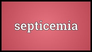 Septicemia Meaning [upl. by Nyvek]