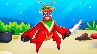 Me converti en un cangrejo 🦀 SILVIOGAMER en Another Crabs Treasure 💧🐡 [upl. by Leia]