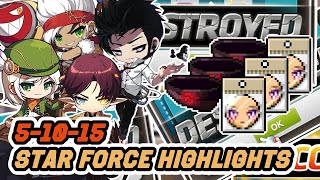 51015 Star Force Highlights  MapleStory Sunny Sunday [upl. by Yessac]