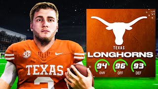 THE TEXAS LONGHORNS College Football 25 Online Dynasty Season 1 [upl. by Icats]