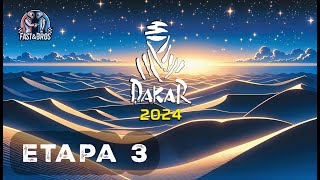 Portugueses no Dakar 2024 Live Etapa 3 [upl. by Oiled]