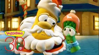 VeggieTales  Giving at Christmas 🎁  30 Steps to Being Good Step 27 [upl. by Hershel]