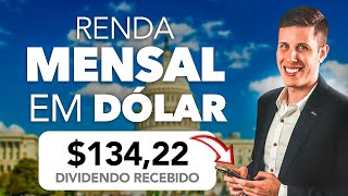 Como criar uma Renda Passiva em Dólar com Dividendos na bolsa americana DO ZERO [upl. by Nulubez]