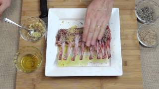 How To Make Grilled Rack of Lamb [upl. by Pirali]