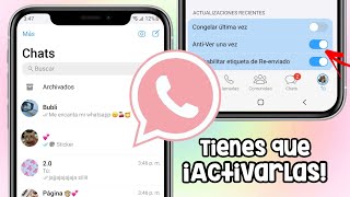 🔨CONFIGURACIONES AJUSTES Y TRUCOS DE MB WHATSAPP  WHATSAPP ESTILO IPHONE ACTUALIZADO 2024 ✅ [upl. by Eahsel501]