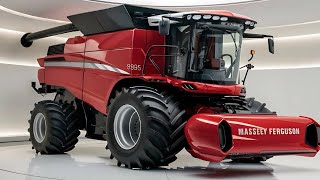 Meet the 2025 Massey Ferguson 9895 The Combine Harvester Thats Changing Farming Forever [upl. by Bertolde]