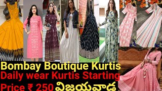 Daily Wear amp Office Wear Kurtis Starting ₹250 Vijayawada  Online Facility Available S to 5xl Size [upl. by Nivri818]