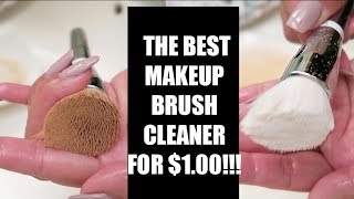 The BEST Makeup Brush Cleaner for 1 [upl. by Nahshon]