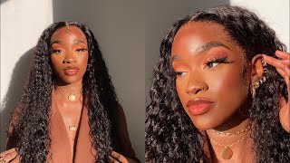 GRWM  Chitchat  Wig Installation  ft NAIJHAIR Hair Gist Central [upl. by Neom]