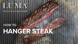 Hanger steak grillieren  So gelingt das perfekte Hanger Steak vom Grill  HOW TO [upl. by Guild]