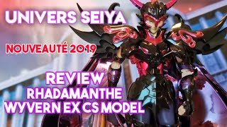 REVIEW RHADAMANTHE WYVERN EX CS MODEL MYTH CLOTH SAINT SEIYA [upl. by Silenay]