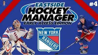 Eastside Hockey Manager  New York Rangers ep 4 quotTeam  Player Tactics pt 2quot [upl. by Angelico]