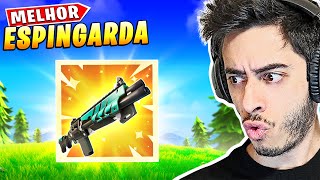 PORQUE NINGUÉM USA A MELHOR ESPINGARDA DO FORTNITE [upl. by Churchill]