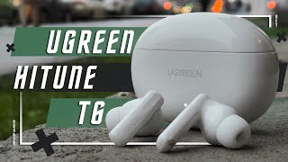 ОТЛИЧНЫЙ ВЫБОР 🔥 БЕСПРОВОДНЫЕ НАУШНИКИ UGREEN HITUNE T6 [upl. by Beacham]