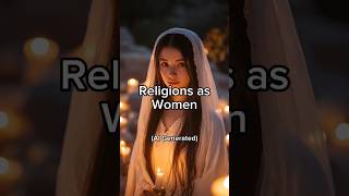 Religions as Women  Ai Generated [upl. by Vashtee]