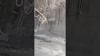 Shotcrete  Concrete  Tunnel Lining  Diversion Tunnel concrete construction mohammad [upl. by Lapointe452]