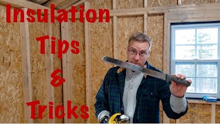 How To Insulate A Shed Roof amp Walls  12x24 Tiny Home SemiOff Grid DIY Shed to House Conversion [upl. by Cargian]