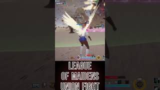 League of Maidens  Union Fight with Supporters shorts [upl. by Derick]