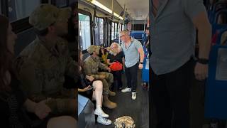 Confrontation on the Bus Military Impersonation Exposed Part 1shorts youtubeshorts [upl. by Merv507]