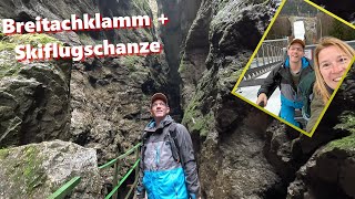 Breitachklamm  Skiflugschanze Oberstdorf [upl. by Hubey]