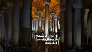 istanbul zisterne yerebatan basilicacistern konstantinopel [upl. by Rebmaed645]